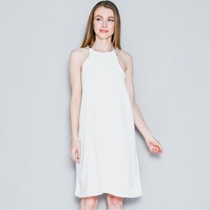 ELAINE HERSBY White Juana‎ Cutout Back
Dress One Size Sleeveless